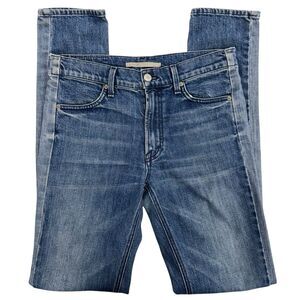 Vince Women's Size 27 Denim Skinny Jeans Medium Wash Mid Rise No Back Pockets